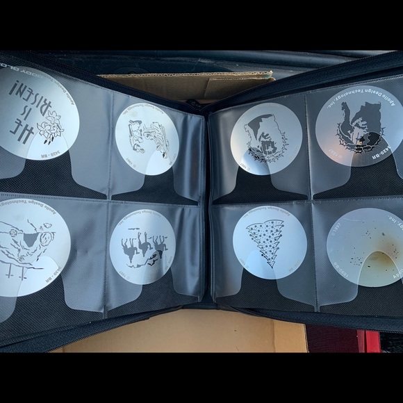 Gobos steel light scenes for Christmas, star scenes - Picture 6 of 10